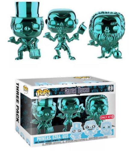 Funko Pop Television 3Pack - Phineas, Ezra, Gus HAUNTED MANSION #3 - Produto Original