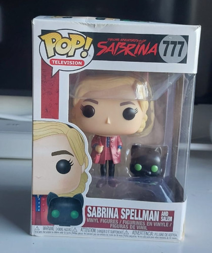 Funko Pop Television 777: O Mundo Sombrio de Sabrina & Salem Sabrina The Teenage Witch #777 - Produto Original