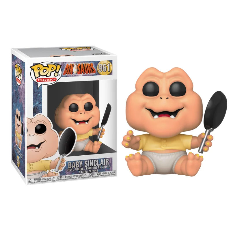 Funko Pop Television A Família Dinossauros Baby Sinclair 961 Colecionável Boneco Familia Dinossauro #961 - Produto Original