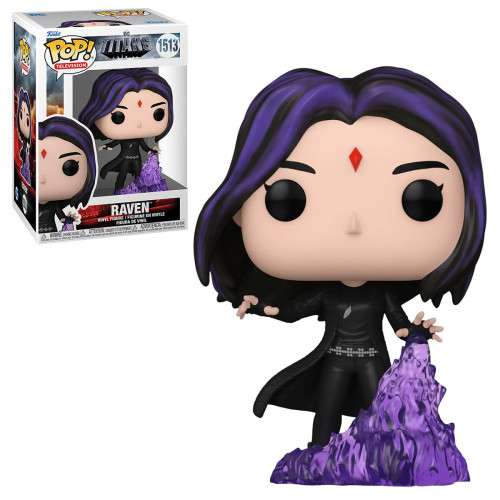 Funko Pop Television Dc Comics Titans Raven-DC Super Heroes-1513