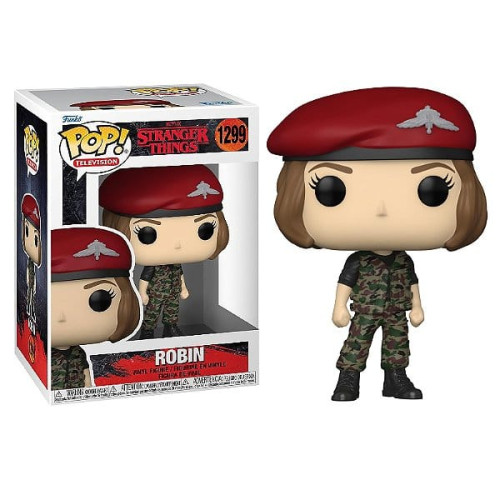 Funko Pop Television Stranger Things S4 - Robin 1299 Television #1299 - Produto Original