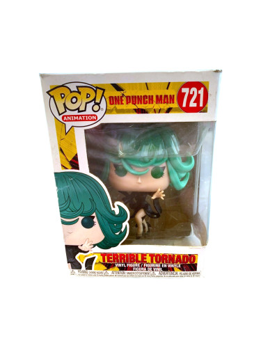 Funko Pop Terrible Tornado - Caixa Danificada One Punch Man #721 - Produto Original
