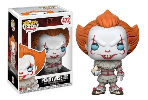 Funko Pop Terror It A coisa Pennywise With Boat 472-Terror-472