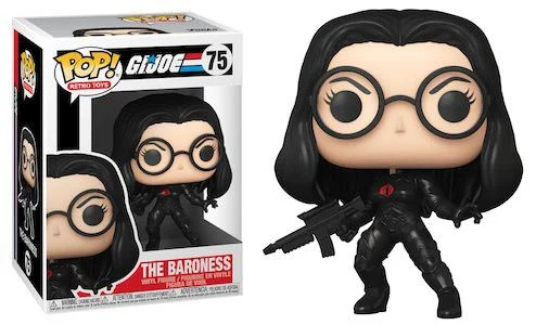 Funko Pop The Baroness #75 (gi Joe) Retro Toys G.I. Joe #75 - Produto Original