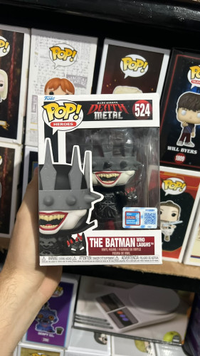 Funko Pop The Batman Who Laughs Fall Convention 2024  #524 Batman #2024 - Produto Original