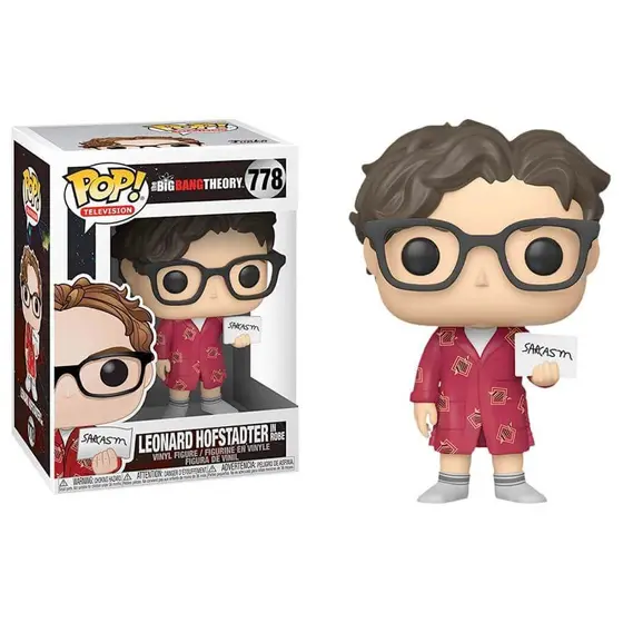 Funko Pop The Big Bang Theory 778 Leonard Hofstadter-Funko POP!-778