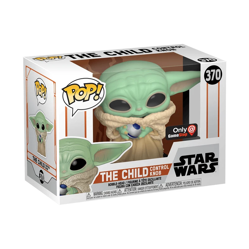 Funko Pop The Child Control Knob Gamestop Exclusivo Star Wars #370 - Produto Original