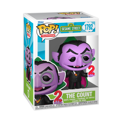 Funko Pop The Count Sesame Street #1792 - Produto Original