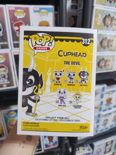 Funko Pop The Devil - Cuphead - #312