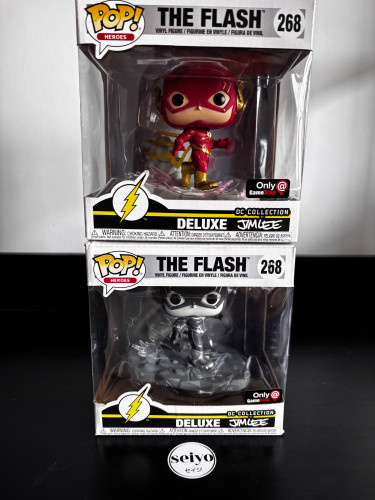 Funko Pop The Flash #268 Jim Lee Deluxe The Flash #268 - Produto Original