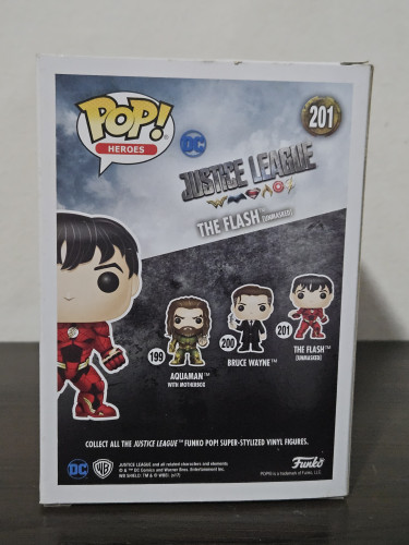 Funko Pop The Flash 201 Unmasked Liga Da Justiça - Justice League - #201