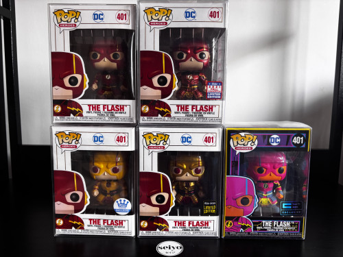 Funko Pop The Flash Imperial Palace #401 LOTE 5 The Flash #401 - Produto Original