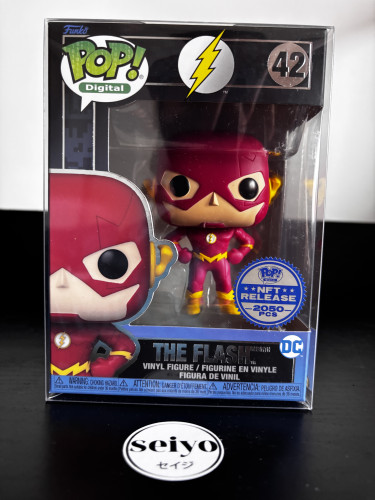 Funko Pop The Flash Rebirth #42 NFT Raro The Flash #42 - Produto Original
