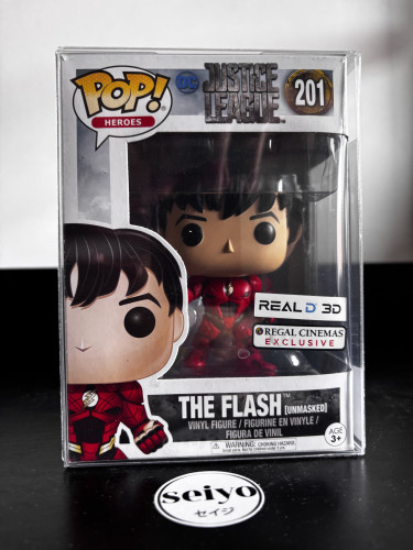 Funko Pop The Flash Unmasked #201 Justice League The Flash #201 - Produto Original
