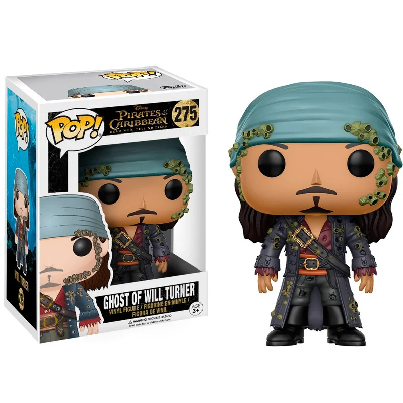 Funko Pop The Ghost Of Will Turner Pirates Of The Caribbean #275 - Produto Original