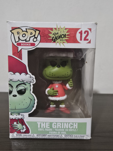 Funko Pop The Grinch 12 (Verde) Caixa Danificada-Holidays A Christmas Story-1