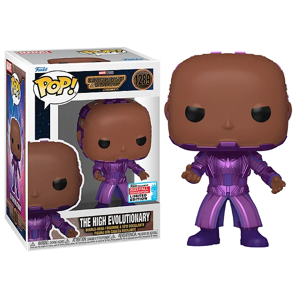 Funko Pop The High Evolutionary Exclusive Marvel Guardians Of The Galaxy Vol. 3 #1289 - Produto Original