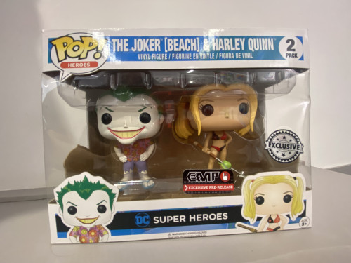 Funko Pop The Joker (beach) & Harley Quinn - The Suicide Squad - #2
