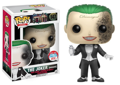 Funko Pop The Joker (Grenade) NYCC 2016 Exclusivo Suicide Squad #147 - Produto Original