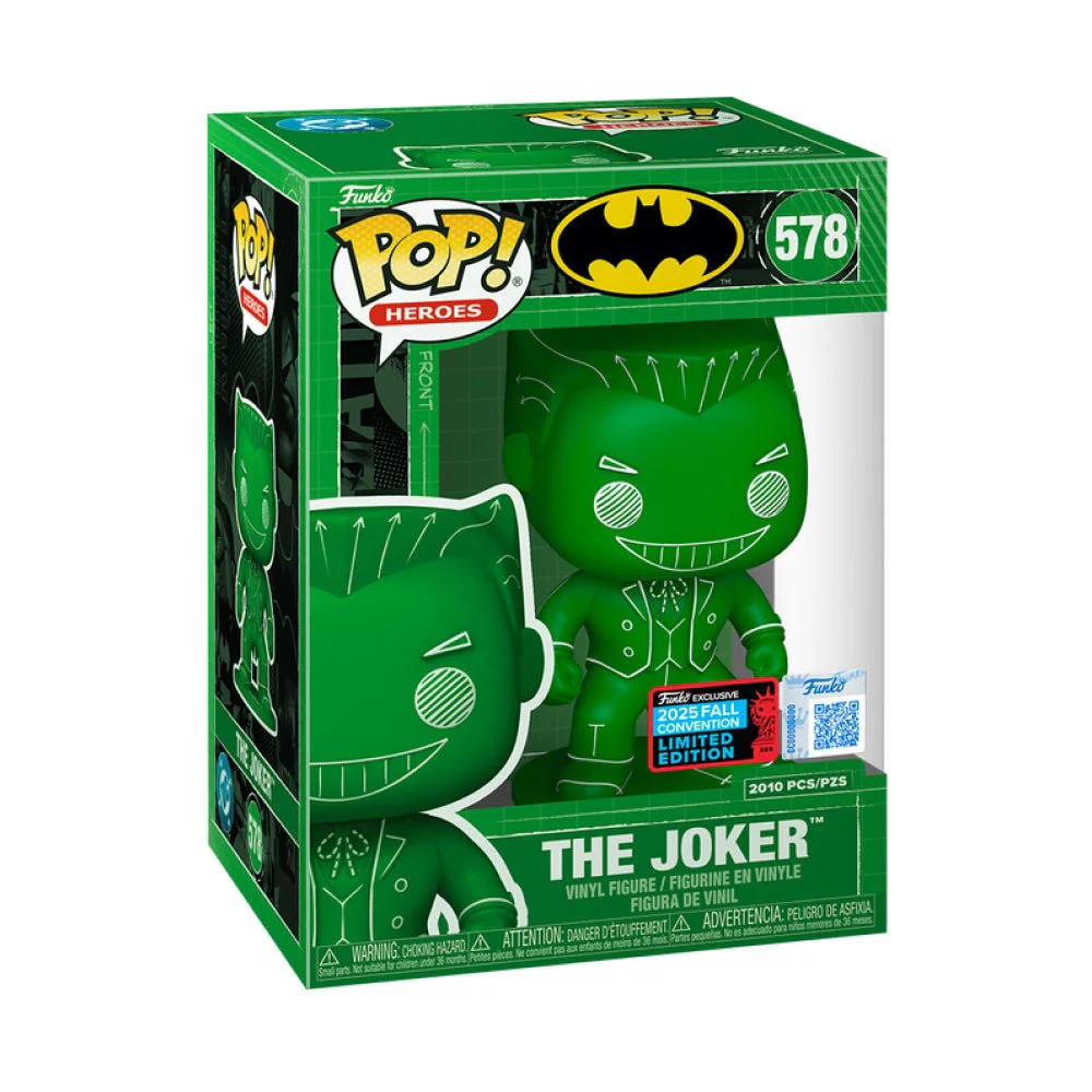 Funko Pop The Joker 2025 Fall Convention (2010 Pcs) Dc Comics #578 - Produto Original
