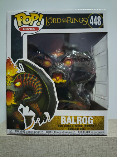 Funko Pop The Lord of The Rings Balrog The Lord Of The Rings #448 - Produto Original