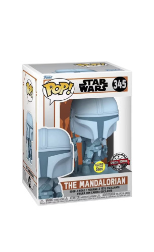 Funko Pop The Mandalorian Glows In The Dark-The Mandalorian-345