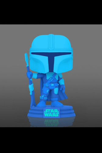 Funko Pop The Mandalorian Glows In The Dark - The Mandalorian - #345