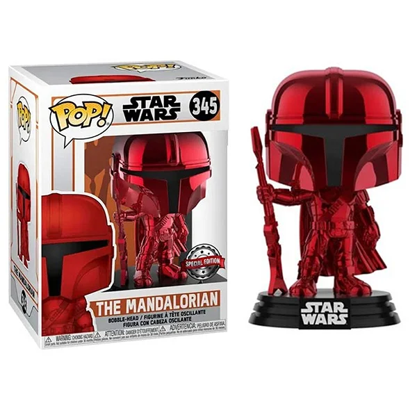 Funko Pop The Mandalorian Target Exclusive Star Wars The Mandalorian #345 - Produto Original
