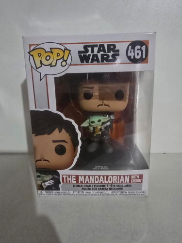 Funko Pop The Mandalorian with Grogu-Star Wars-461