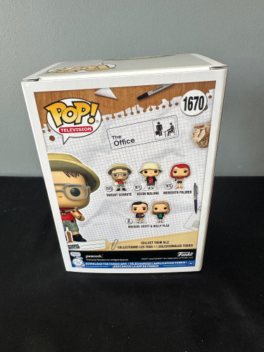 Action Figures Funko Pop The Office 5a Temporada Dwight 1670 - The Office - #