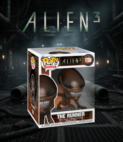 Funko Pop The Runner (caixa Danificada) Alien 3 #1768 - Produto Original