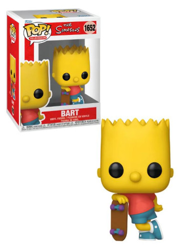 Funko Pop The Simpsons Bart 1652 | The Simpsons com Frete Grátis e