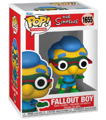 Funko Pop The Simpsons Fallout Boy 1655-Os Simpsons-1655