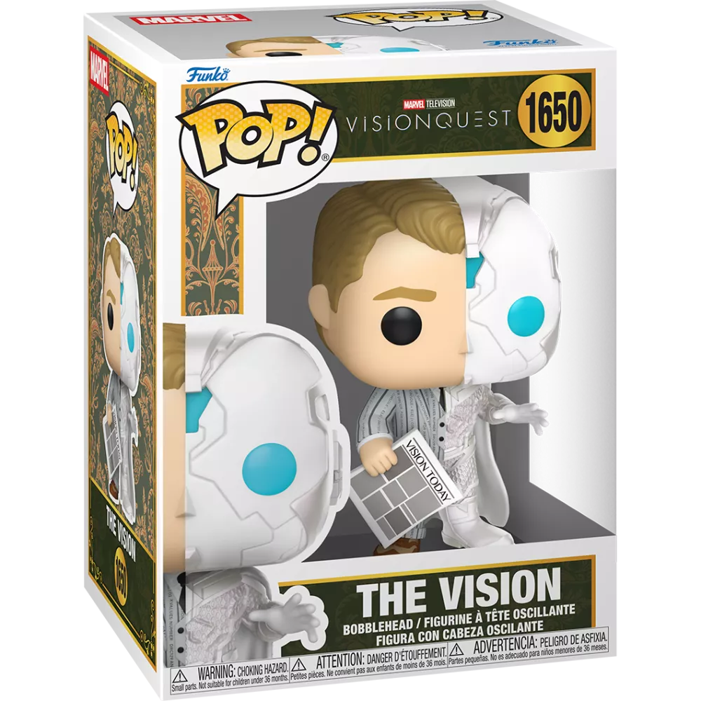 Funko Pop The Vision (split) Marvel VisionQuest #1650 - Produto Original