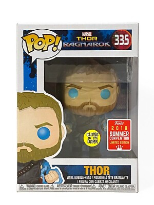 Funko Pop Thor Glow Exclusivo Sdcc - Marvel Thor Ragnarok - #335