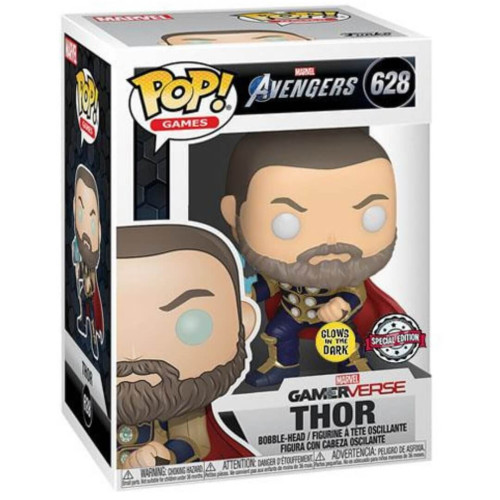 Funko Pop Thor Marvel Avengers Glow Special Edition-Marvel-628