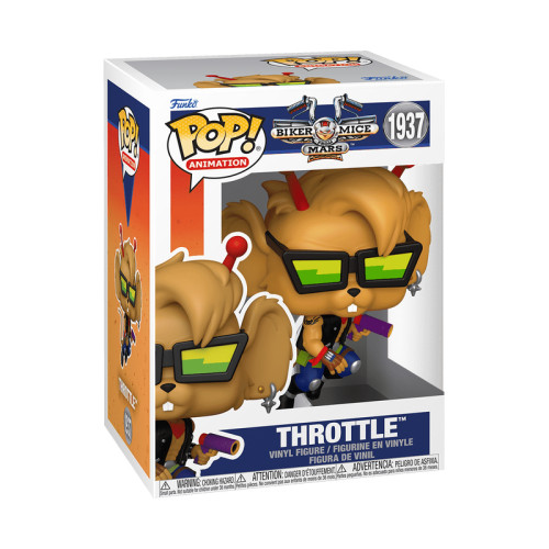 Funko Pop Throttle-Biker Mice From Mars-1937