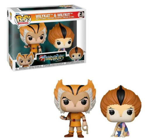 Funko Pop Thundercats 2 - Wilykat e Wilykit-Thundercats-2