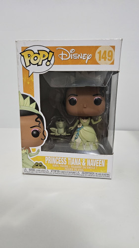 Funko Pop Tiana A Princesa E O Sapo #149 - Produto Original