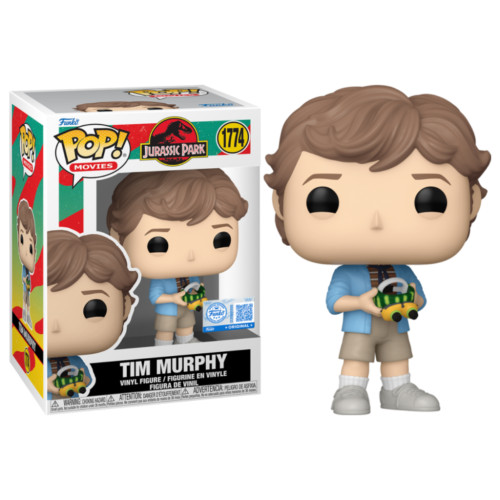 Funko Pop Tim Murphy Exclusive Jurassic Park #1774 - Produto Original