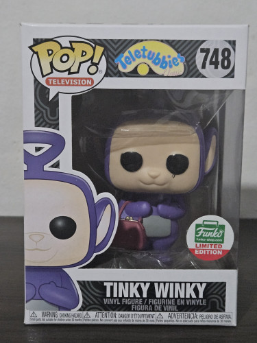 Funko Pop Tinky Winky 748 Blister Colado-Television Teletubbies-748