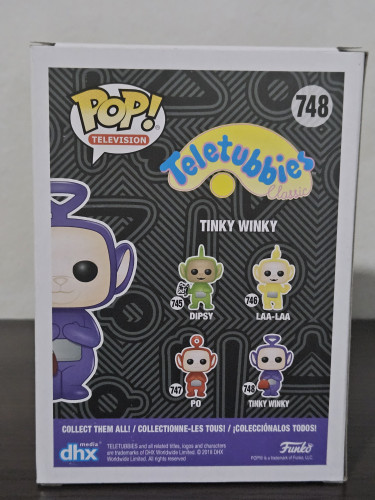 Funko Pop Tinky Winky 748 Blister Colado - Television Teletubbies - #748