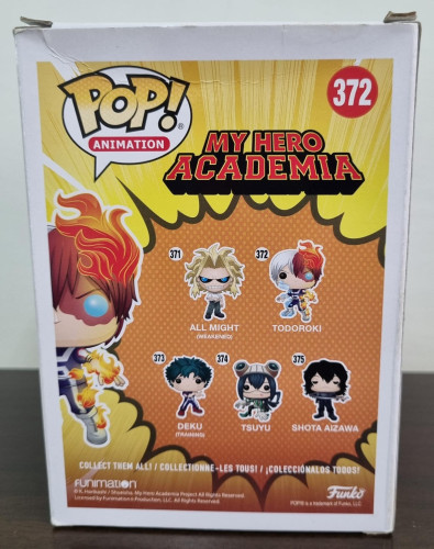 Funko Pop Todoroki - My Hero Academia  Boku No Hero - #372