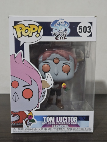 Funko Pop Tom Lucitor 503 Detalhes na Pintura do Funko Star Vs The Forces Of Evil Star Vs. As Forças Do Mal #810 - Produto Original