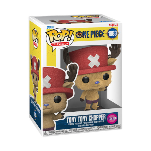 Funko Pop Tony Tony Chopper (Flocked) (Live Action) One Piece #1883 - Produto Original