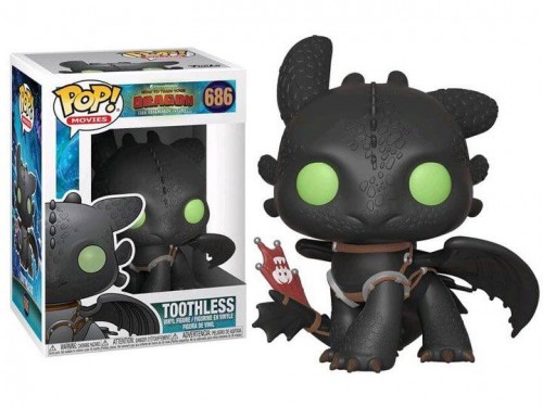 Funko Pop Toothless How To Train Your Dragon - The Hidden World #686 - Produto Original