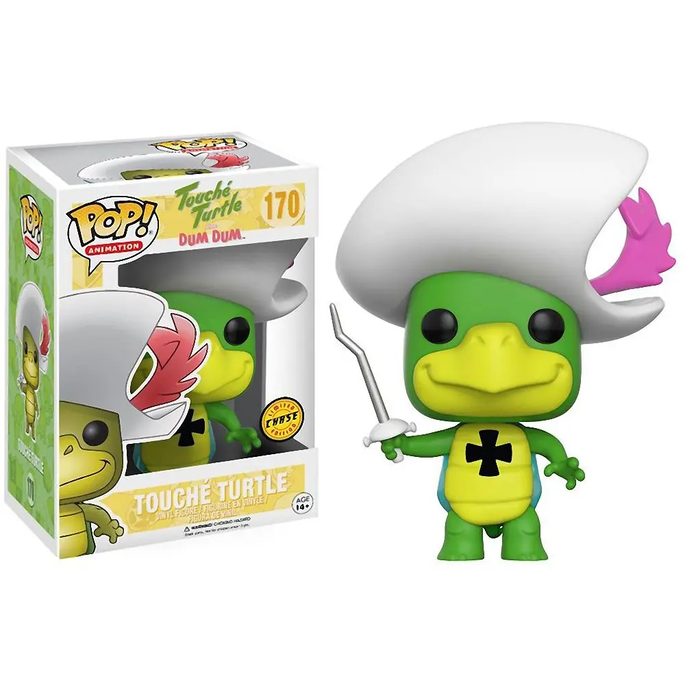 Funko Pop Touché Turtle (Exclusivo Chase) Hanna Barbera #170 - Produto Original