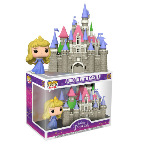 Funko Pop Town Aurora With The Sleeping Beauty Castle Disney Princess #29 - Produto Original