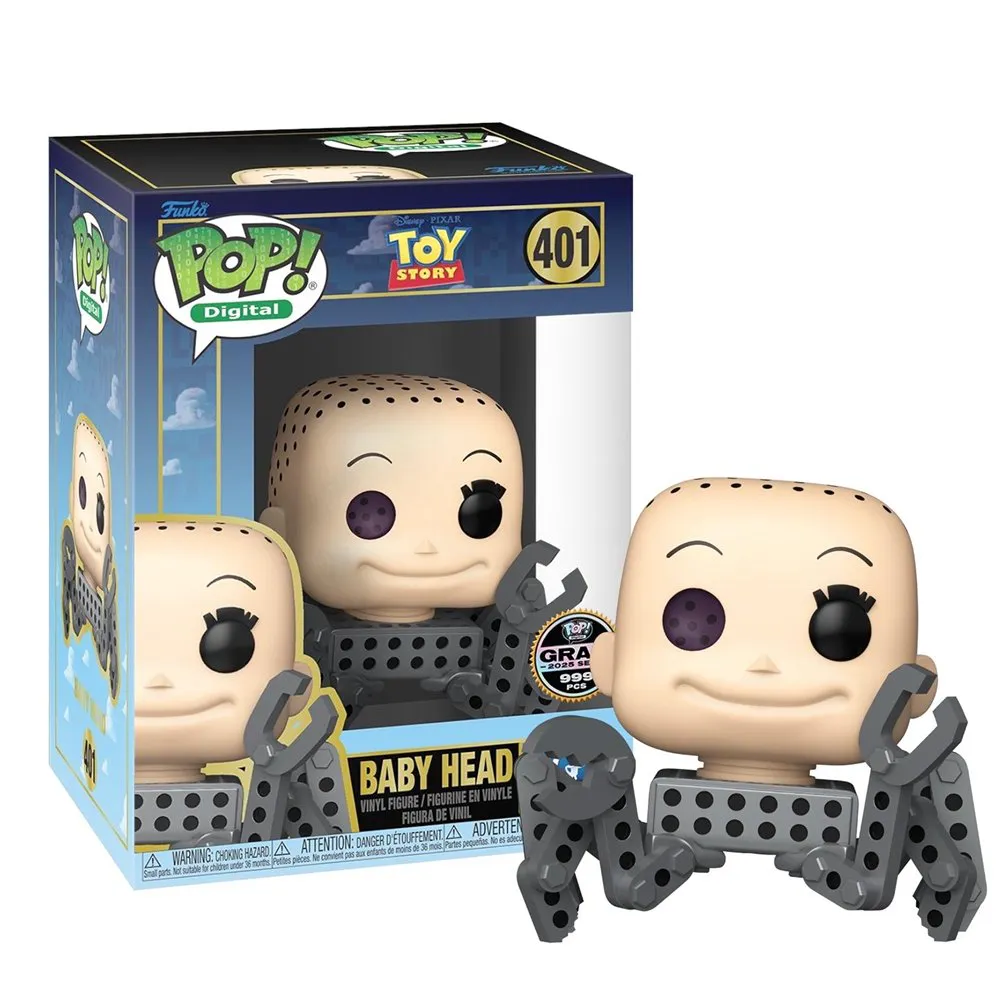 Funko Pop Toy Story Baby Head 401 Grail [NFT Limited Edition 981 PCs] Toy Story #401 - Produto Original