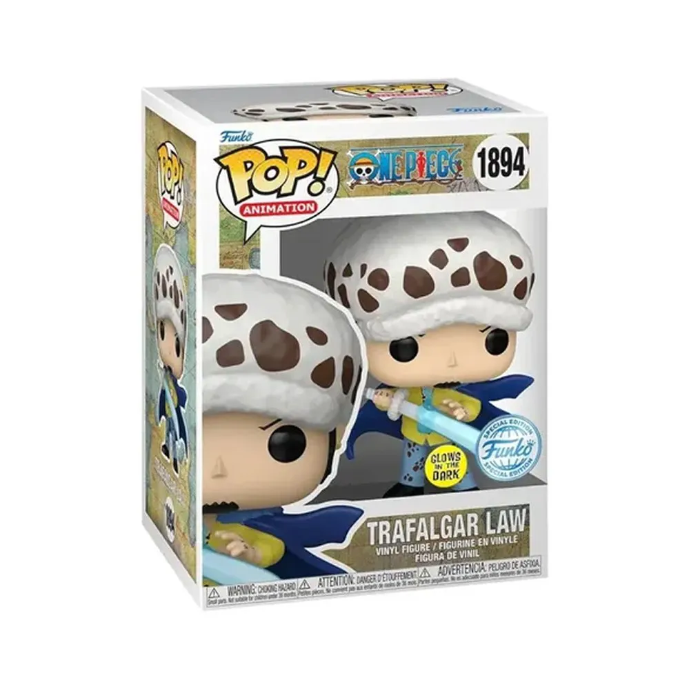 Funko Pop Trafalgar Law One Piece Glow in the dark 1894 [Special Edition] One Piece #1894 - Produto Original